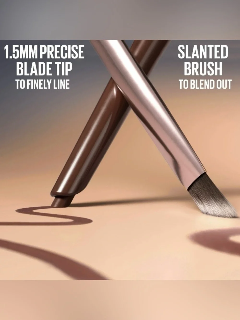 💞 New Maybelline Sculpting Stix Dual-Ended Eye Liner Pencil in Black